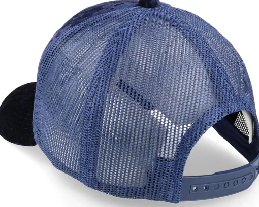 Discount Equip Velvet Navy/Navy A-frame Trucker - Blue