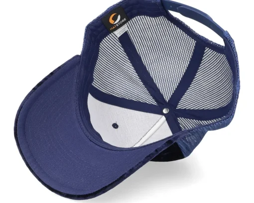 Discount Equip Velvet Navy/Navy A-frame Trucker - Blue
