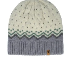 Knitted Beanies-Fjällräven Övik Knit Chalk White Beanie -