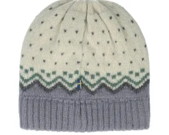 Knitted Beanies-Fjällräven Övik Knit Chalk White Beanie -