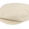 Best CTH Ericson Viktor Herringbone Hemp Natural Flat Cap -