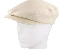 Best CTH Ericson Viktor Herringbone Hemp Natural Flat Cap -