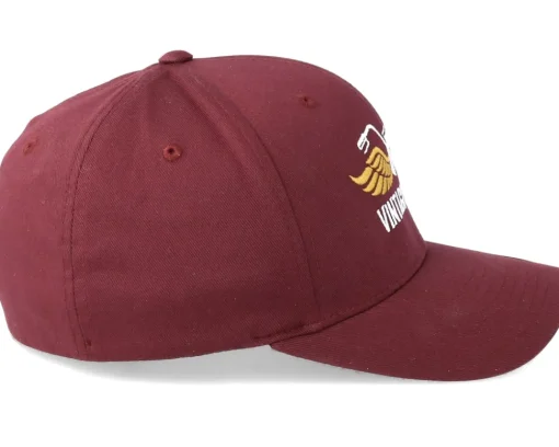 Hot Born To Ride Vintage Motors Maroon Flexfit -