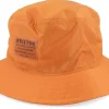 Buckets-Brixton Vintage Nylon Packable Paradise Orange Bucket -