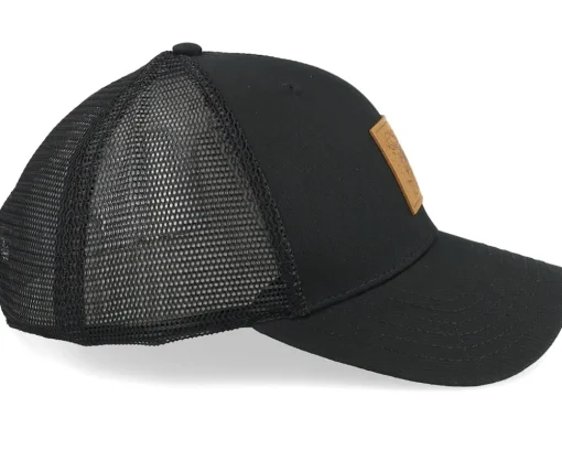 Trucker-John Deere Vintage Stock Cert Black Trucker -