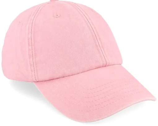 Dad Cap | Blanks-Beechfield Vintage Washed Dusky Dad Cap - Pink