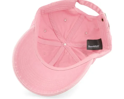 Dad Cap | Blanks-Beechfield Vintage Washed Dusky Dad Cap - Pink