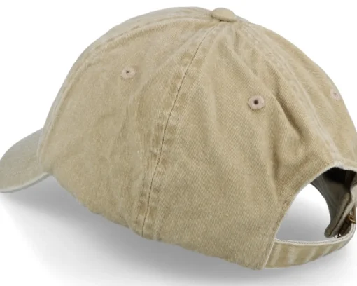 Discount Beechfield Vintage Washed Stone Dad Cap - Beige