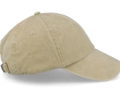 Discount Beechfield Vintage Washed Stone Dad Cap - Beige