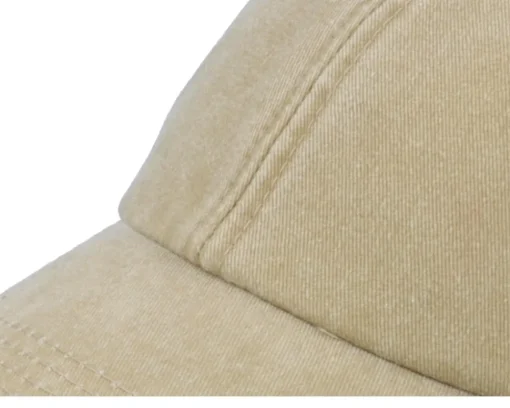 Discount Beechfield Vintage Washed Stone Dad Cap - Beige