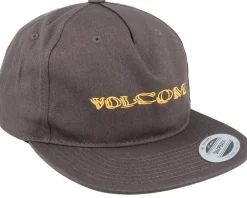 Snapback-Volcom Volbaige Rinsed Black Snapback -