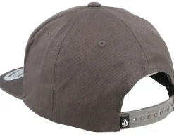 Snapback-Volcom Volbaige Rinsed Black Snapback -