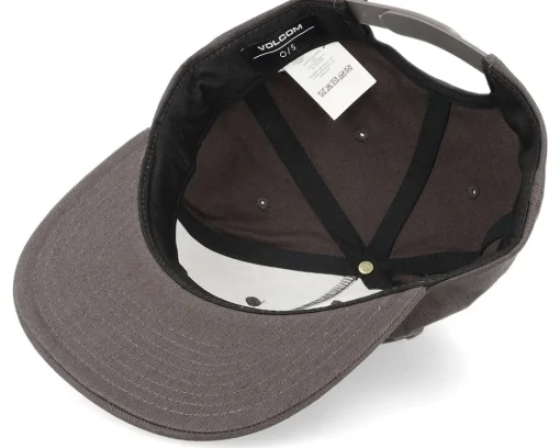 Snapback-Volcom Volbaige Rinsed Black Snapback -
