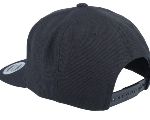 Snapback-Wild Spirit Vulcano Brown Patch Black Snapback -