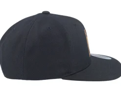 Snapback-Wild Spirit Vulcano Brown Patch Black Snapback -