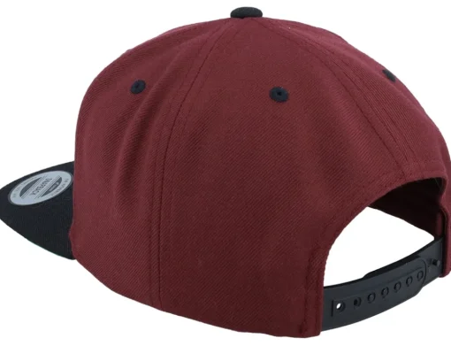 Outlet Wild Spirit Vulcano Maroon Black Snapback -