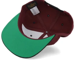 Outlet Wild Spirit Vulcano Maroon Black Snapback -