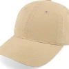 Sale Wei Wai Washed Cotton Khaki Mom Cap - Beige
