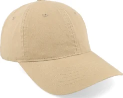 Sale Wei Wai Washed Cotton Khaki Mom Cap - Beige