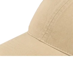 Sale Wei Wai Washed Cotton Khaki Mom Cap - Beige
