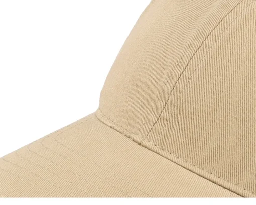 Sale Wei Wai Washed Cotton Khaki Mom Cap - Beige