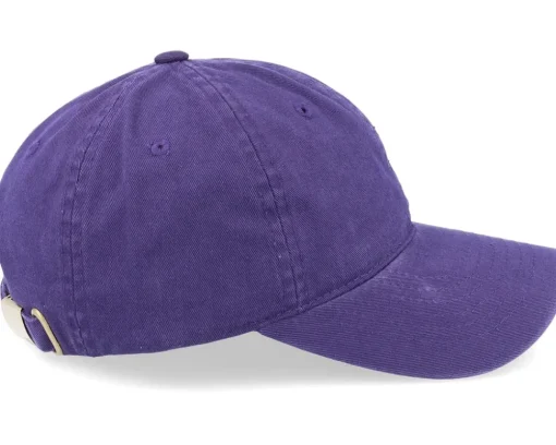 Dad Cap | Blanks-Wei Wai Washed Dark Mom Cap - Purple