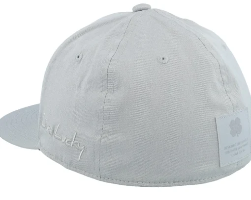 Fitted-Black Clover Wallen Grey W Grey Clover Fitted -