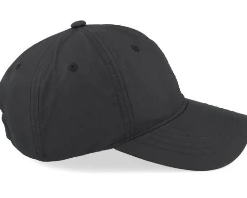 Dad Cap-Wei Waris Blank Soft Cap - Black