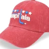 Dad Cap-American Needle Washington Capitals New Raglin Dark Red Dad Cap -
