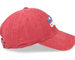 Dad Cap-American Needle Washington Capitals New Raglin Dark Red Dad Cap -