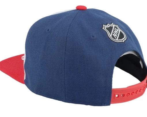 Snapback-Outerstuff Washington Capitals NHL Deadstock Heather /Navy/Red Snapback - Grey