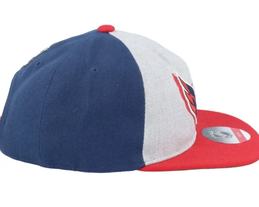 Snapback-Outerstuff Washington Capitals NHL Deadstock Heather /Navy/Red Snapback - Grey