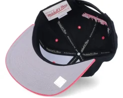 Snapback-Mitchell & Ness Washington Wizards Tone Santa Ana 2 Black/Pink Snapback -