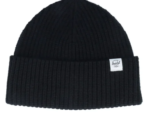 Sale Herschel Watch Cap Beanie Cuff - Black