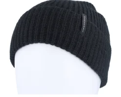 Hot Herschel Watch Cap Vertical Id Beanie Cuff - Black