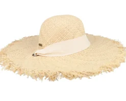Straw Hat-Rip Curl Wategos Fringed Boho Hat Naosral Straw Hat -