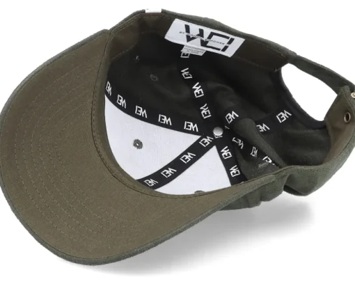 Adjustable | Blanks-Wei Wawa Suede Olive High Crown Adjustable -