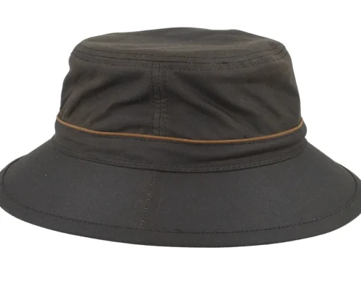 Clearance Stetson Waxed Cotton Brown Bucket -