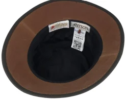 Clearance Stetson Waxed Cotton Brown Bucket -