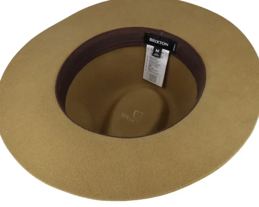 Sale Brixton Wesley Dune Fedora -