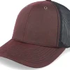 Trucker-Richardson 112wf Fremont Split Burgundy/Black Trucker - Red