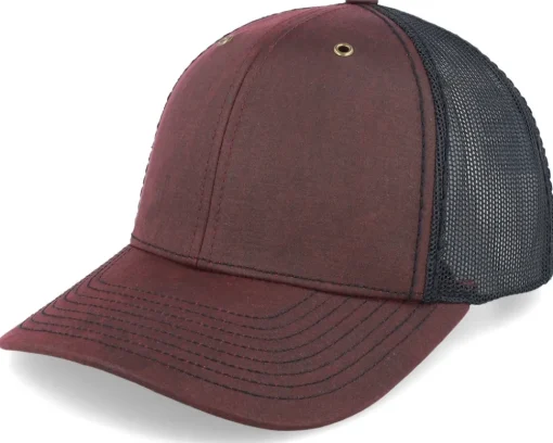 Trucker-Richardson 112wf Fremont Split Burgundy/Black Trucker - Red