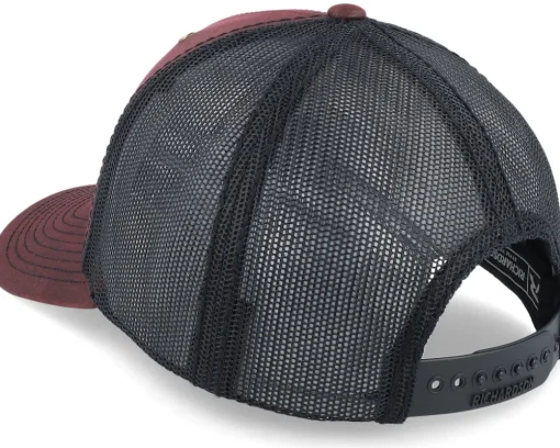 Trucker-Richardson 112wf Fremont Split Burgundy/Black Trucker - Red