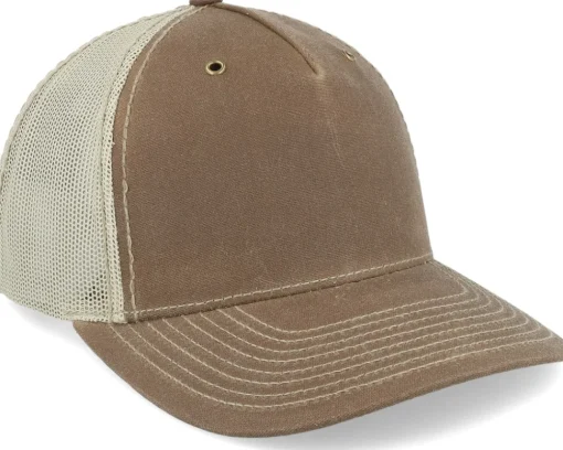 Trucker-Richardson 112wh Hawthorne Split Buck/Khaki Trucker - Brown