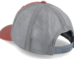 Blanks-Richardson 112wh Hawthorne Split Burnt /Charcoal Trucker - Red