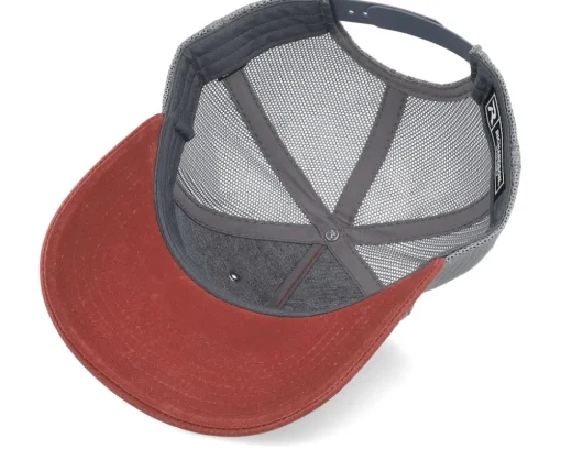 Blanks-Richardson 112wh Hawthorne Split Burnt /Charcoal Trucker - Red