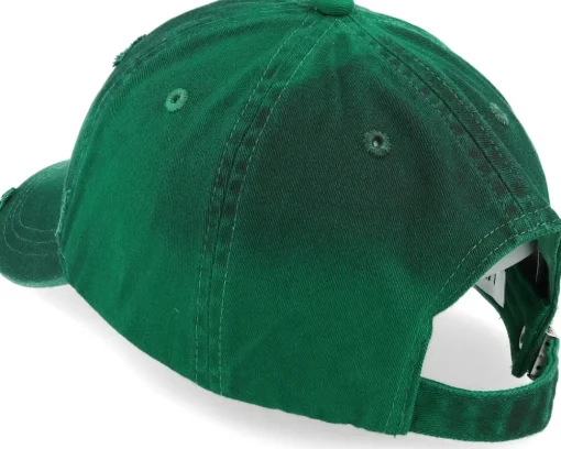 Dad Cap | Organic Caps-Upfront Whisper Twill Soft Classic Baseball Cap Green Dad Cap -