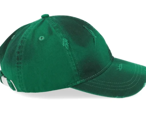Dad Cap | Organic Caps-Upfront Whisper Twill Soft Classic Baseball Cap Green Dad Cap -