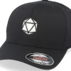 Flexfit-Gamerz White D20 Black Flexfit -