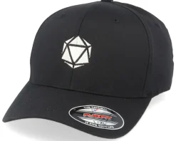 Flexfit-Gamerz White D20 Black Flexfit -